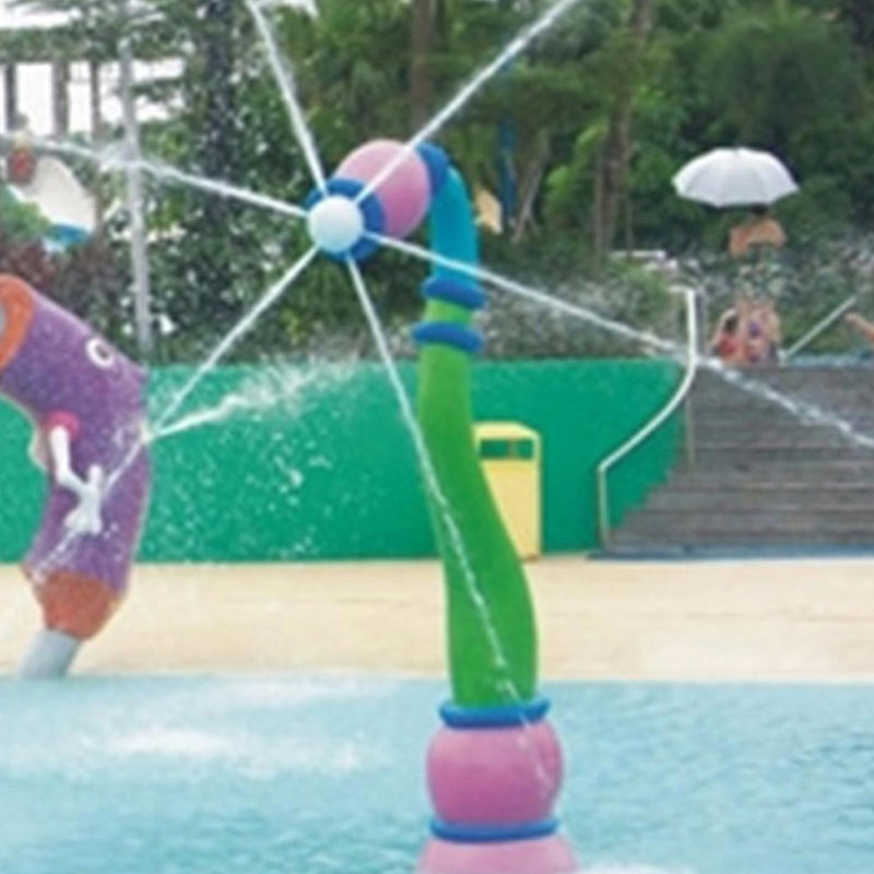 Durable Multiple Colors Water Spray Park For Residential Areas