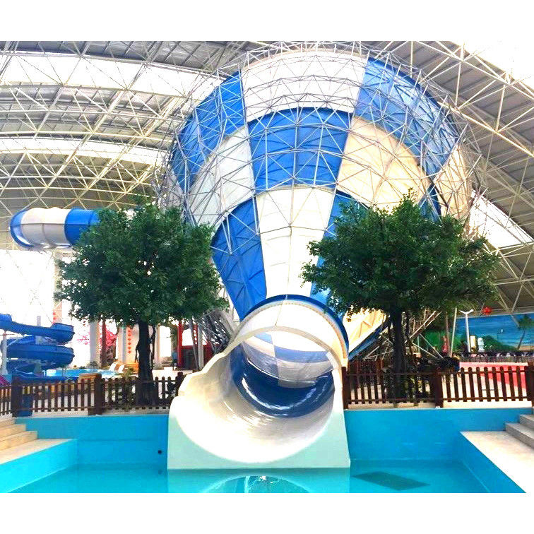 Adventure Park Tornado Water Slide 2-3 Person For Outdoor Fun