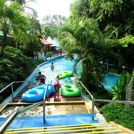 Outdoor Lazy River Water Ride 200 People Capacity 100-600 Meters Length Excursion