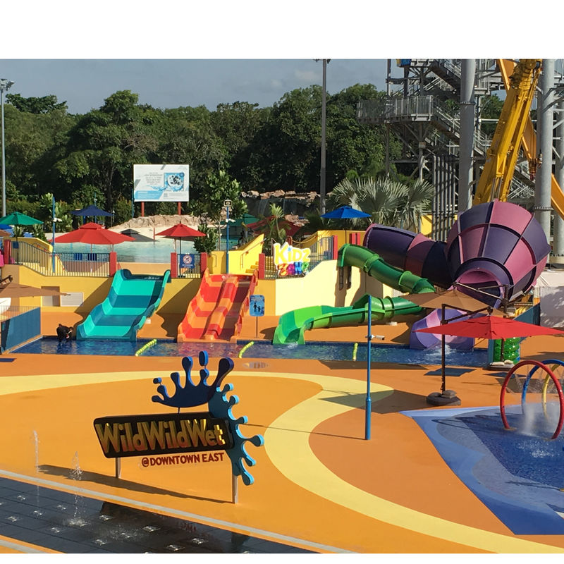 Mutilanes Kids Water Slide For Up To 4 Children Outdoor Splash Pool Entertainment