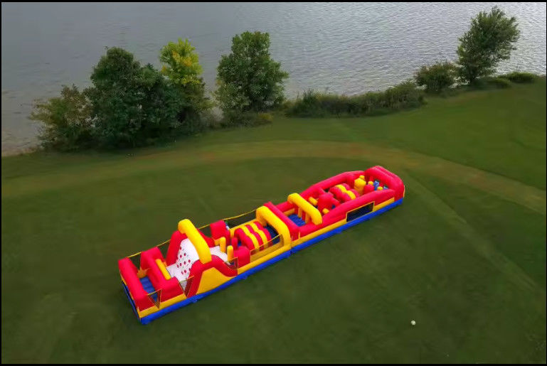 Custom Color Outdoor Recreation Inflatable Water Park For Adults