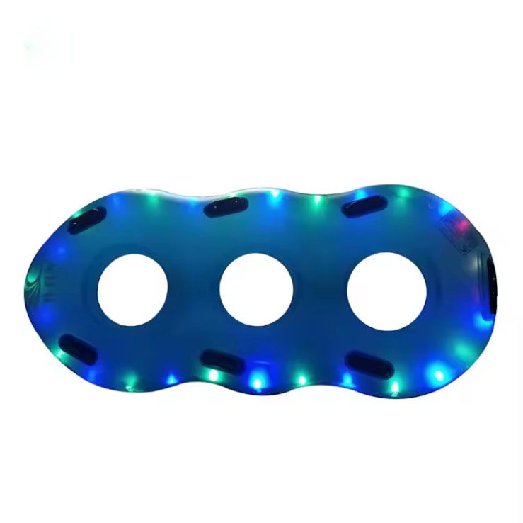 New Design PVC Inflatable Water Slide Round Tube Raft Boat for Waterpark Systems
