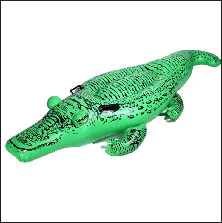 INTEX 58546 Cross-border Inflatable Water Toy Water Item Crocodile Mounted Animal Floating Row